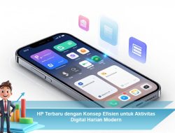 HP Terbaru dengan Konsep Efisien untuk Aktivitas Digital Harian Modern