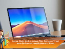 Laptop Bisnis Modern dengan Fitur Keamanan Tinggi untuk Profesional yang Mobilitasnya Tinggi
