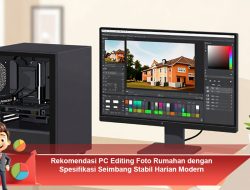 Rekomendasi PC Editing Foto Rumahan dengan Spesifikasi Seimbang Stabil Harian Modern