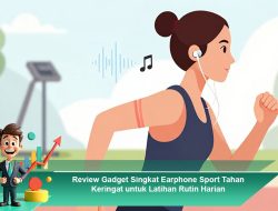Review Gadget Singkat Earphone Sport Tahan Keringat untuk Latihan Rutin Harian