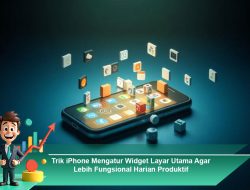 Trik iPhone Mengatur Widget Layar Utama Agar Lebih Fungsional Harian Produktif