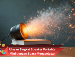 Ulasan Singkat Speaker Portable Mini dengan Suara Menggelegar
