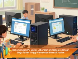 Rekomendasi PC untuk Laboratorium Sekolah dengan Daya Tahan Tinggi Pemakaian Intensif Harian