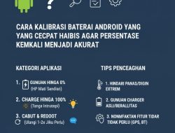 Cara Kalibrasi Baterai Android Yang Cepat Habis Agar Persentase Kembali Menjadi Akurat