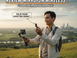 Review Mikrofon Wireless Clip On Suara Jernih Jangkauan Jauh Untuk Video Outdoor